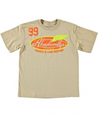 Akademiks Muscle Car Repair T-Shirt (Sizes 8 - 20) - khaki, 10 - 12 Akademiks Muscle Car Repair T-Shirt (Sizes 8 - 20) - khaki, 10 - 12