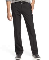 Dressed up with wingtips or down with loafers, these pants from Kenneth Cole Reaction. Dressed up with wingtips or down with loafers, these pants from Kenneth Cole Reaction.