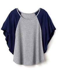 Aqua Girls' Colorblock Poncho - Sizes S-XL Aqua Girls' Colorblock Poncho - Sizes S-XL