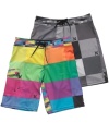 Block out the sun and amp up the fun with a pair of these Hurley board shorts.