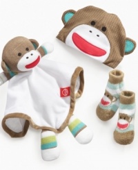 Your little one will be bounding happily around the home in these booties from Baby Starters. Your little one will be bounding happily around the home in these booties from Baby Starters.