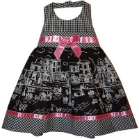 Blueberi, Little Girls NYC Fun Halter Dress, White, Size: 18 months Blueberi, Little Girls NYC Fun Halter Dress, White, Size: 18 months