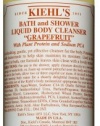 Kiehl's Bath and Shower Liquid Body Cleanser - Grapefruit Full Size 16.9oz (500ml)