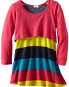 Splendid Littles Girls 2-6x Colorblock Rugby Dress, Dublin, 5/6