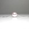 HinsonGayle Gem Collection Handpicked AAA 10.0-10.5mm White Cultured Pearl Solitaire Necklace (18 Inches)