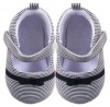 Luvable Friends Girl's Bow Dress Shoe for Baby, Black
