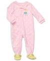 She'll be ready to have some hoppin' sweet dreams in this adorable polka-dot footed coverall from Carter's.