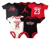 Nike Jordan Infant New Born Baby Bodysuit Layette Sets 5 PCS; PLUS A FREE GIFT CELL PHONE ANTI-DUST PLUG (3-6 MONTHS)