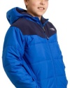 The North Face Reversible True Or False Jacket Jake Blue M -Kids