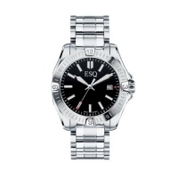 ESQ by Movado Men's 7301355 Stratus Stainless-Steel Black Dial Watch ESQ by Movado Men's 7301355 Stratus Stainless-Steel Black Dial Watch