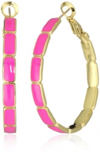 Kate Spade New York Park Guell Pink Hoops Earrings Kate Spade New York Park Guell Pink Hoops Earrings