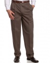 Savane Men's Pleated Deep-Dye Twill Pant