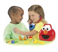 Fisher-Price Sesame Street Elmo Giggle Medical Kit Fisher-Price Sesame Street Elmo Giggle Medical Kit