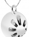 Sterling Silver Nothing Is Worth More Than This Day - Carpe Diem Reversible Pendant Necklace , 18