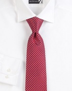 Dress wardrobe standard in elegant, floral-printed Italian silk.SilkDry cleanMade in Italy