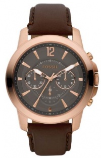 Fossil Grant Chronograph Brown Dial Leather Mens Watch FS4648 Fossil Grant Chronograph Brown Dial Leather Mens Watch FS4648