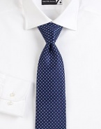 Mini neat pattern defines this beautifully crafted Italian silk tie.SilkDry cleanMade in Italy