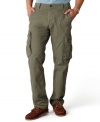 Style, comfort and convenience effortlessly blend in these versatile cargo pants from Dockers.