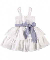 GUESS Kids Girls Little Girl GUESS Kids Girls Iconic Dress, WHITE (3T) GUESS Kids Girls Little Girl GUESS Kids Girls Iconic Dress, WHITE (3T)