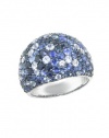Effy Jewlery Balissima Splash Blue Sapphire Ring, 6.50 TCW Ring size 7