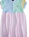 Ralph Lauren Toddler Girl's Color-Blocked Dress, Oxford Multi, 2/2T