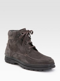 Ankle-high winter comfort with the softness of suede, stitched with rugged construction and an easy-wearing rubber sole.Leather lining Padded insole Rubber sole Made in Italy Ankle-high winter comfort with the softness of suede, stitched with rugged construction and an easy-wearing rubber sole.Leather lining Padded insole Rubber sole Made in Italy