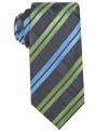 A well put together look starts with a great tie, and this silk printed style from Alfani is a handsome pick.