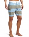 RVCA Men's Civil Stripe 18 Inch Trunk