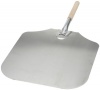 Kitchen Supply 16 Inch x 18 Inch Aluminum Pizza Peel with Wood Handle
