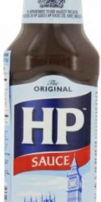 H P Sauce, 15-Ounce Plastic Bottles (Pack of 4)