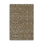 Evoking the neutral hues and natural beauty of Big Sur, Karastan's Sierra Mar Collection blends modern comfort with the world's richest textile traditions. The opulent damask pattern on the cool ground of this Karastan rug evokes the wrought iron-lined streets of lush New Orleans. Space dyed yarns create a radiant color stria to complement both modern and traditional interiors.