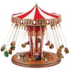 Gold Label World's Fair Swing Carousel Music Box