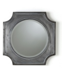 One simple way to open up small spaces is the addition of mirrors, and the Hayes Quatrefoil mirror is an ideal accent for smaller spaces. Classic details like beveled glass and a simple shape combined with the weathered zinc finish, it's the ultimate in urban sophistication. One simple way to open up small spaces is the addition of mirrors, and the Hayes Quatrefoil mirror is an ideal accent for smaller spaces. Classic details like beveled glass and a simple shape combined with the weathered zinc finish, it's the ultimate in urban sophistication.