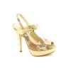 INC International Concepts Mariela Peep Toe Beige Womens New/Display