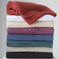 The Lacoste Club towel is a distinguished addition to any bath décor. An oversized ribbed hem provides for a unique design feature and the hollow yarn construction creates a towel with superior softness that lasts. A full range of elegant colors from white and ivory to deep charcoal will certainly impress. The Lacoste Club towel is a distinguished addition to any bath décor. An oversized ribbed hem provides for a unique design feature and the hollow yarn construction creates a towel with superior softness that lasts. A full range of elegant colors from white and ivory to deep charcoal will certainly impress.