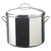 Farberware Classic Stainless Steel Covered Stockpot, 16-Quart