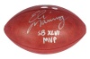 Eli Manning Signed NFL Game Ball w/ SB XLVI MVP - Holo - Steiner Sports Certified - Autographed Footballs