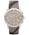 Dress your wrists in iconic style with this luxury timepiece from Burberry.