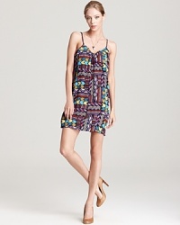 Take your wardrobe in a global direction with a Tucker tribal-print dress, embracing summer's color trend for a look that's straight off the runway. Take your wardrobe in a global direction with a Tucker tribal-print dress, embracing summer's color trend for a look that's straight off the runway.