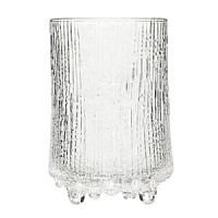 Iittala's Ultima Thule is undeniably an icon of Finnish glass design. The organic surface texture is known around the world as the unmistakable signature of master glass designer, Tapio Wirkkala. Iittala's Ultima Thule is undeniably an icon of Finnish glass design. The organic surface texture is known around the world as the unmistakable signature of master glass designer, Tapio Wirkkala.