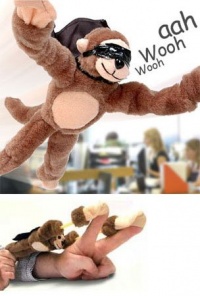 Slingshot Flying Screaming Monkey Toy Flingshot Slingshot Flying Screaming Monkey Toy Flingshot