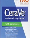 CeraVe Moisturizing Cream, Two 2 Ounce Tubes