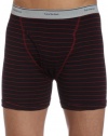 Fruit of the Loom Men's 4-Pack Stripe/Solid Assorted Boxer Briefs