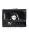 Keep your financial resolution and button up your money situation with Kenneth Cole's multifunction wallet.