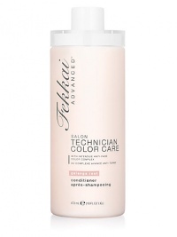 Color in, damage out. This silk-inducing conditioner drenches each strand in emmolients while helping lock color intensity in. Color in, damage out. This silk-inducing conditioner drenches each strand in emmolients while helping lock color intensity in.