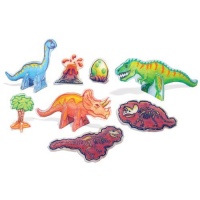 3D Dinosaur Shrinky Dinks