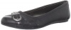 Jessica Simpson Jovie Flat (Little Kid/Big Kid),Black,2 M US Little Kid