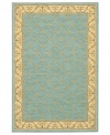 Specially dyed and yarn-twisted to emulate hand-woven Peshawar rugs, the Marie-Louise area rug brings elegance into your home. Worsted New Zealand wool lends a plush softness to the rug that holds up in the busiest dining rooms or living rooms.