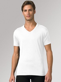 Soft pima cotton is lightweight and slightly sheer. Also in black. Machine wash Imported Soft pima cotton is lightweight and slightly sheer. Also in black. Machine wash Imported