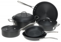 Calphalon DS9DC Commercial 9-Piece Hard-Anodized Cookware Set